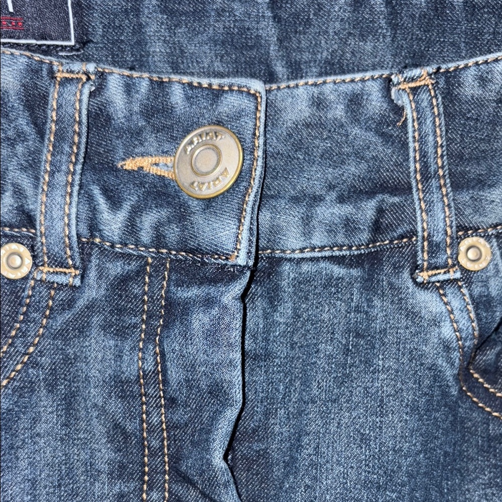 Ariat Jeans | Ariat Ultra High Rise Tomboy Wide Leg Jeans Riding - Picture 4 of 8
